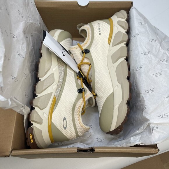 Y2K Oakley Light Shield Men’s Shoes White/Grey/Yellow Size 9.5 Athletic Sneakers - Picture 11 of 13